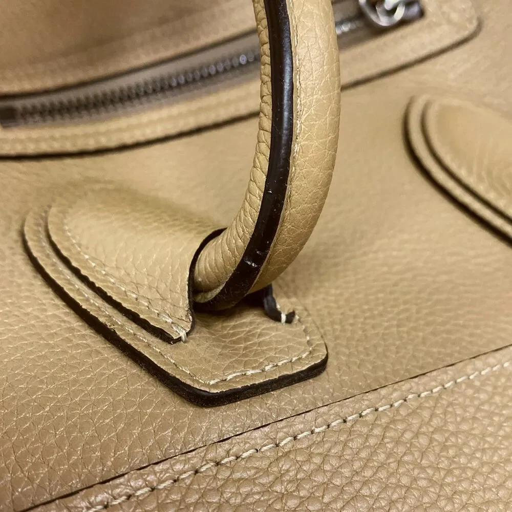 Celine Luggage Micro Shopper Handbag